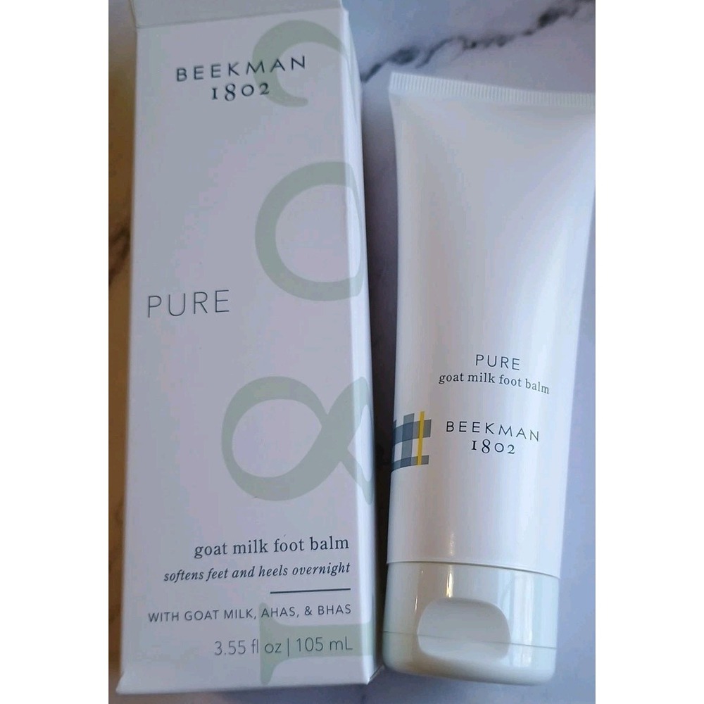 Beekman 1802 Pure Goat Milk Foot Balm‎ 3.55 fl oz New In Box Sealed